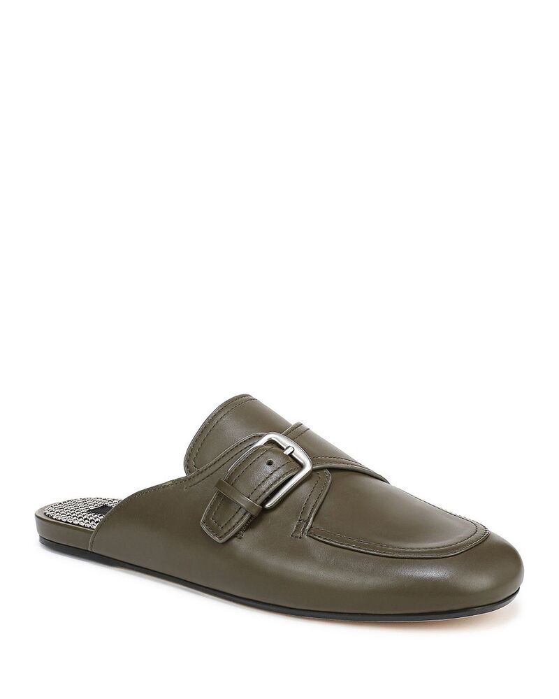 ヴィンス レディース シューズ パンプス ローファー Vince Women's Minetta Loafer Flats Militare|ReVida 店