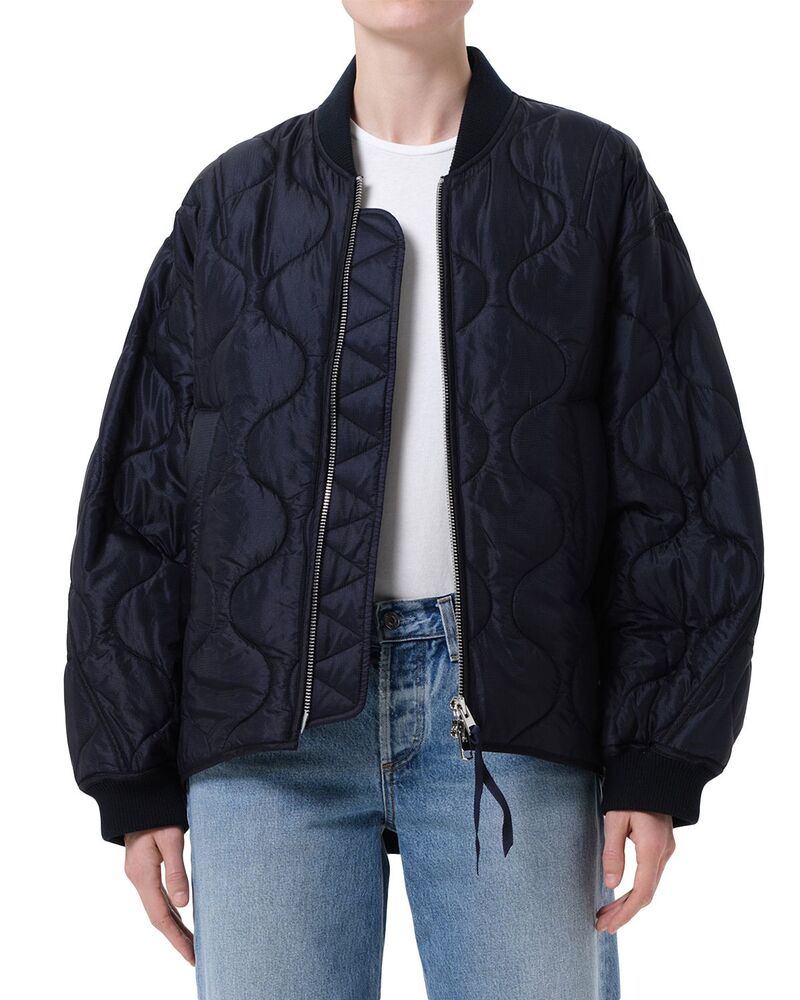 アゴルド レディース アウター ジャケット・ブルゾン キルティング AGOLDE Isla Quilted Jacket Ink