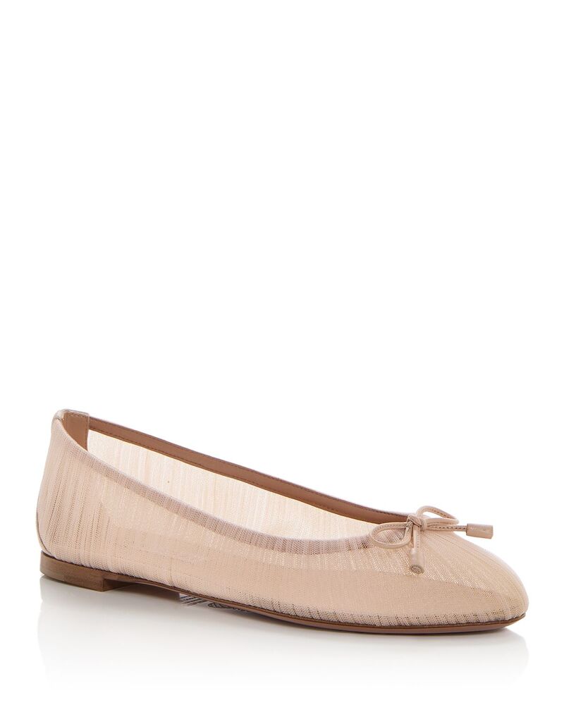 アクアズーラ レディース シューズ パンプス Aquazzura Women's Voille Ballet Flats Black ブラック｜ReVida 店
