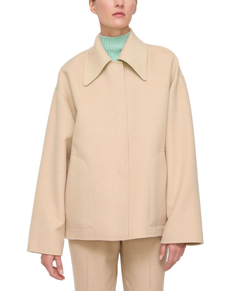 ラファイエットワンフォーエイト レディース アウター 厚地の外套 Lafayette 148 New York Oversized Reversible Point Collar Swing Coat Aurora Green Multi 緑であること レディースファッション-コート・ジャケット