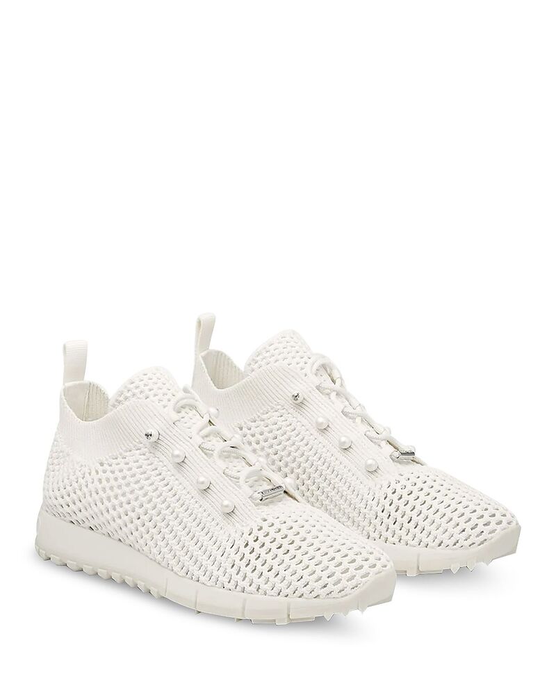 ジミーチュー レディース シューズ スニーカー Jimmy Choo Women\u0027s Velesneakers Latte