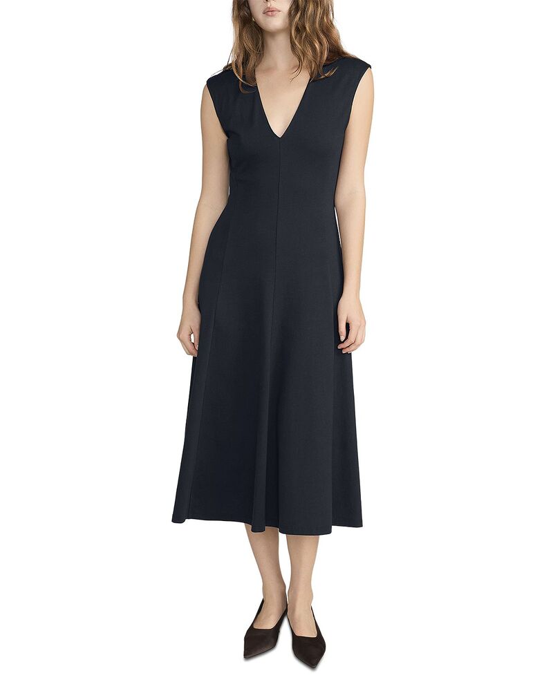 フレーム レディース トップス ワンピース FRAME The Studio Dress Navy ネイビー