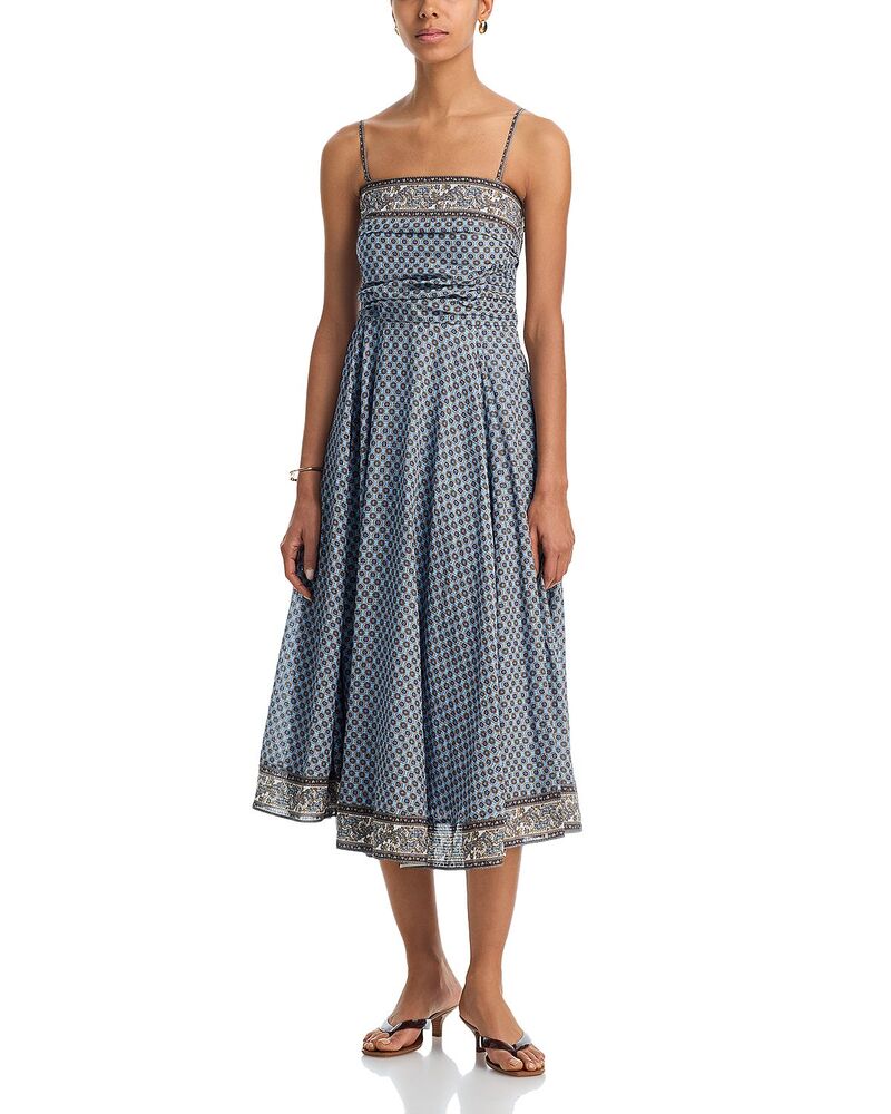 ヴェロニカ ベアード レディース トップス ワンピース Veronica Beard Lana Dress Blue Jay Multi ブルー