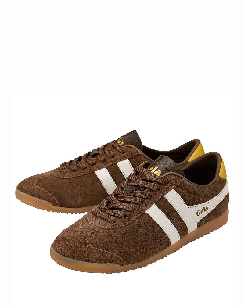 ゴラ レディース シューズ スニーカー スエード Gola Women's Bullet Suede Sneakers Otter/Off White/Pale Gum オフホワイト|ReVida 店