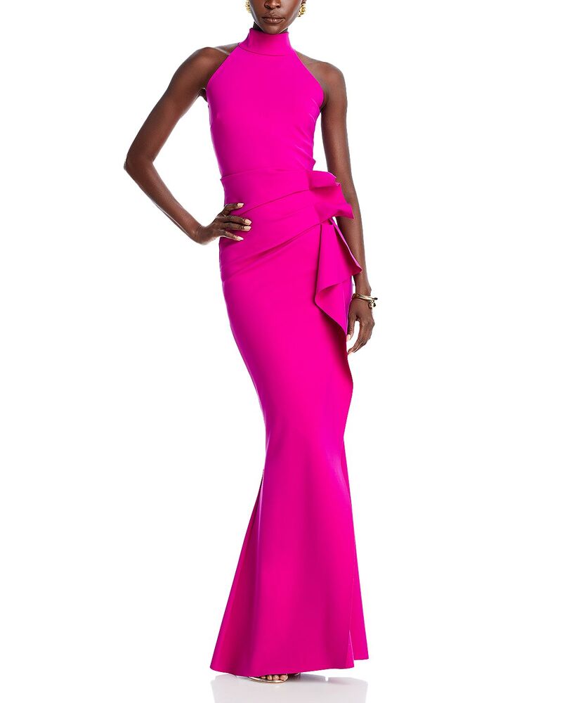 チアラ ボニ プティ ローブ レディース トップス ワンピース ノースリーブ Chiara Boni La Petite Robe Gudrum Sleeveless Mermaid Gown Cyclamen｜ReVida 店