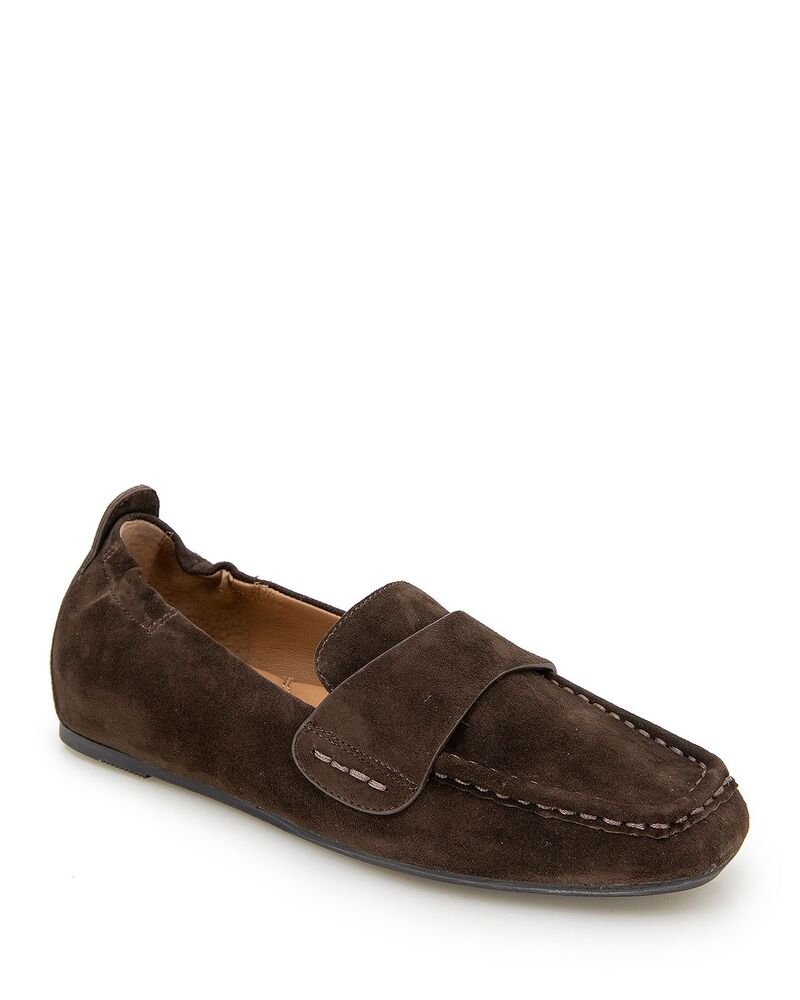 ケネスコール レディース シューズ パンプス Gentle Souls by Kenneth Cole Women'sophie Square Toe Flats Chocolate チョコレート|ReVida 店