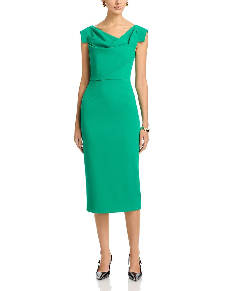 ブラックハロ レディース トップス ワンピース ミディ Black Halo Jacqueline Midi Dress Agave Green グリーン