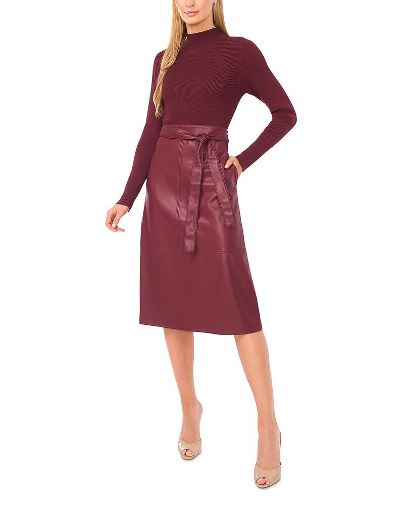 テッドベーカー レディース トップス ワンピース Ted Baker Oneida Mixed Media Dress Port