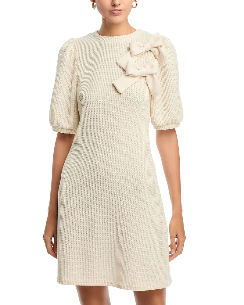 エリアスターズ レディース トップス 衣装 編み物 Area Stars Double Bow Knit Dress Ivory 象牙色