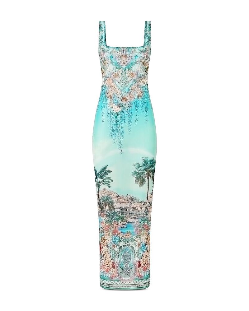 キャミラ レディース トップス ワンピース マキシ Camilla Balearic Beb Square Neck Beach Maxi Dress Balearic Bebe