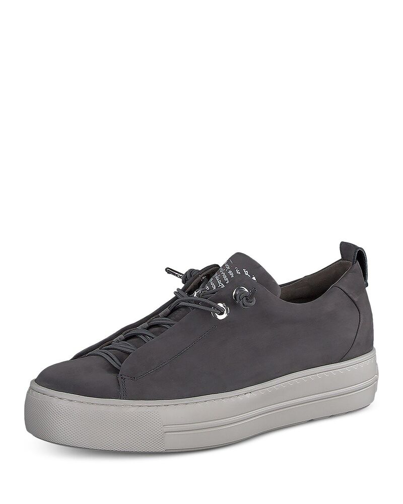 ポール・グリーン レディース シューズ スニーカー プラットフォーム Paul Green Women's Faye Platform Sneakers Ironubuck｜ReVida 店