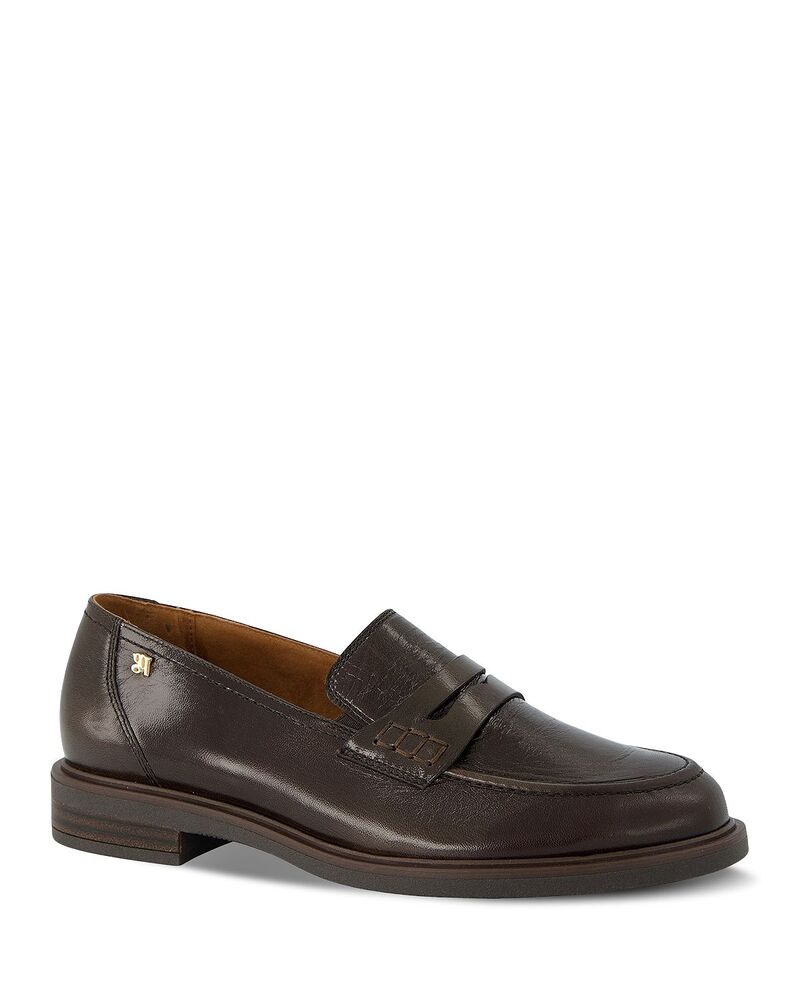 極点・緑であること レディース シューズ スリッポン・ローファー Paul Green Women\u0027s Caroline Penny Loafers Moro Glossy Leather