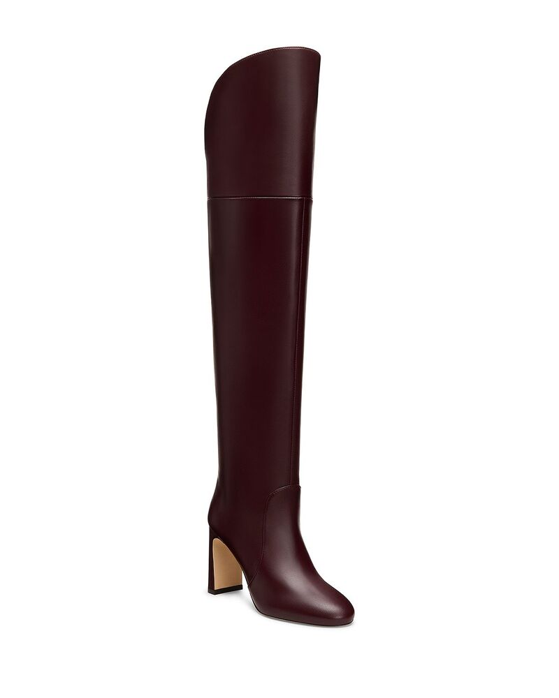スチュアート ワイツマン レディース シューズ ブーツ・レインブーツ Stuart Weitzman Women\u0027s Babette Over The Knee Tubo 85 Boots Boysenberry