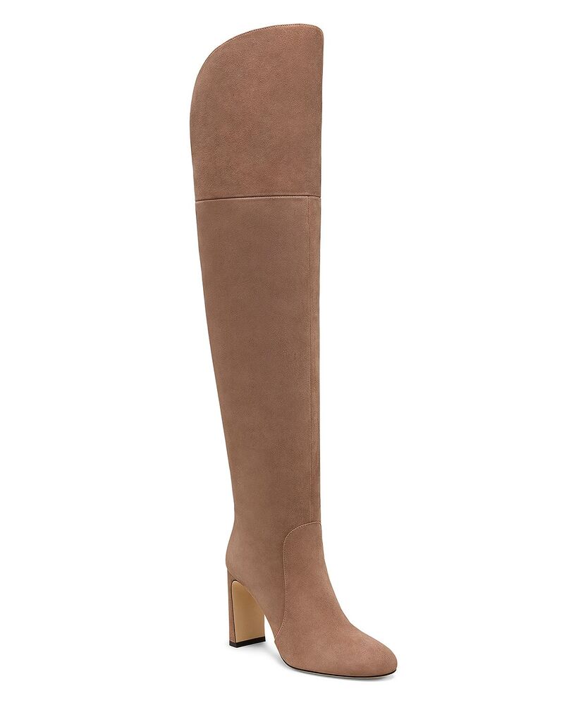 スチュアート ワイツマン レディース シューズ ブーツ・レインブーツ Stuart Weitzman Women's Babette Over The Knee Tubo 85 Boots Taupe トープ