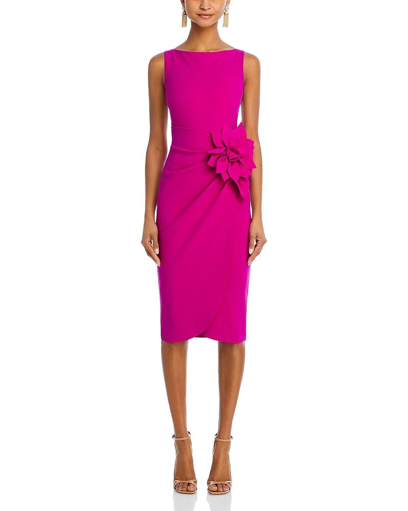 チアラ ボニ プティ 衣裳 レディース トップス 衣裳 Chiara Boni La Petite Robe Glenaly Flower-Appliqu Dress - Exclusive Cyclamen ワンピース-レディースファッション