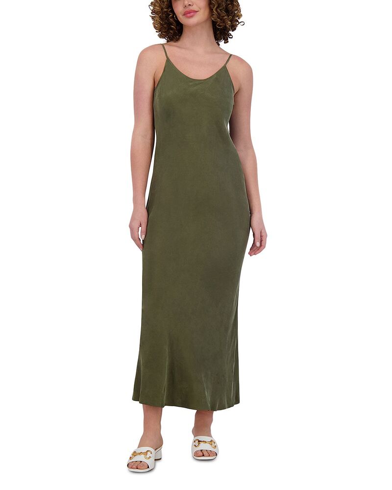 尖んがり レディース トップス 衣装 Point Brushed Straight Slip Dress Leaves