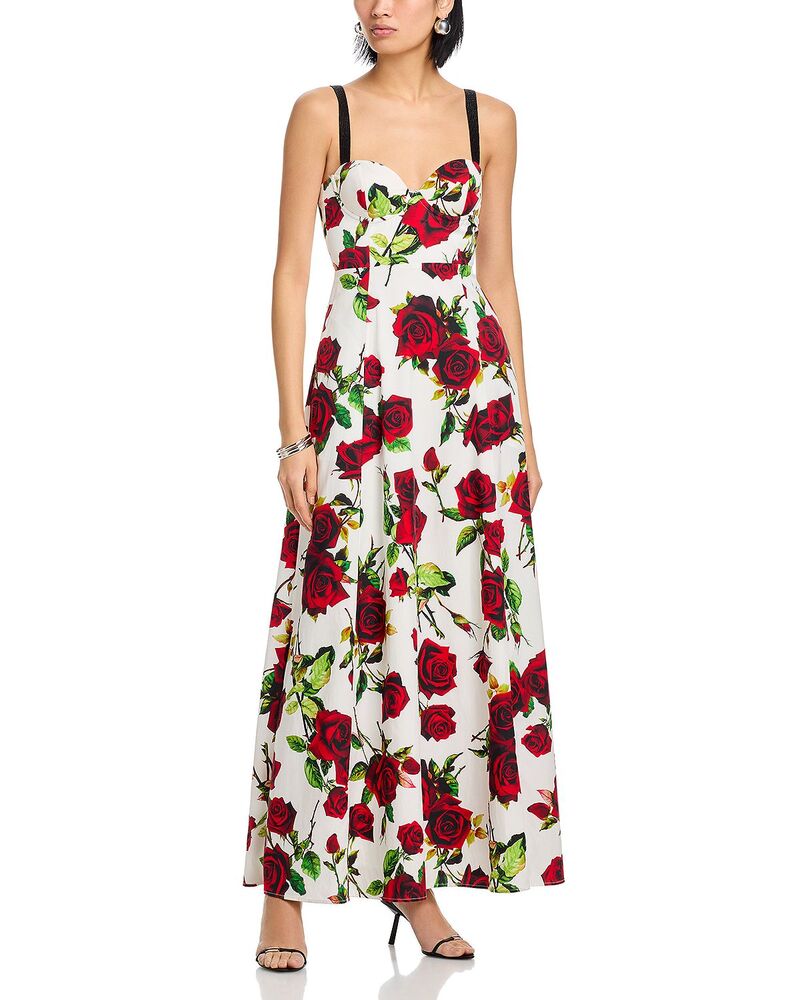 ラジャンス レディース トップス ワンピース マキシ L'AGENCE Sutton Sweetheart Neck Maxi Dress Romantic Rose
