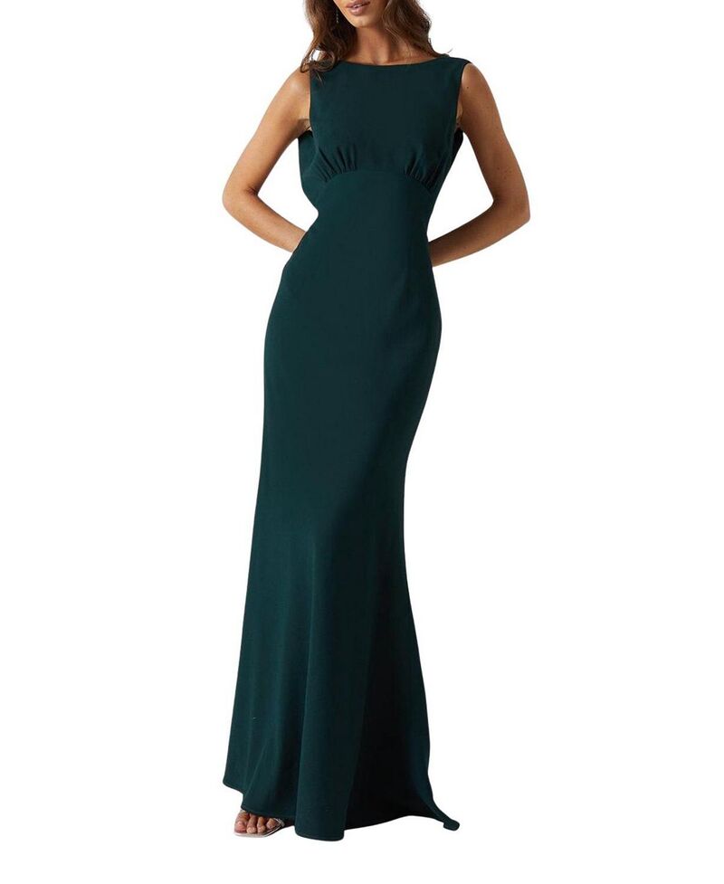 コースト レディース トップス ワンピース マキシ Coast Cowl Back Maxi Bridesmaidress Emerald エメラルド