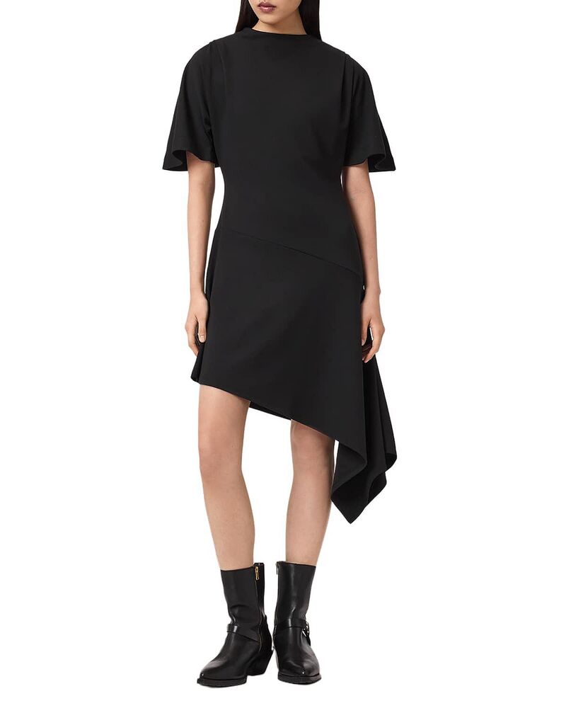 オールセインツ レディース トップス ワンピース ALLSAINTS Rosa Dress Black ブラック 36,920円