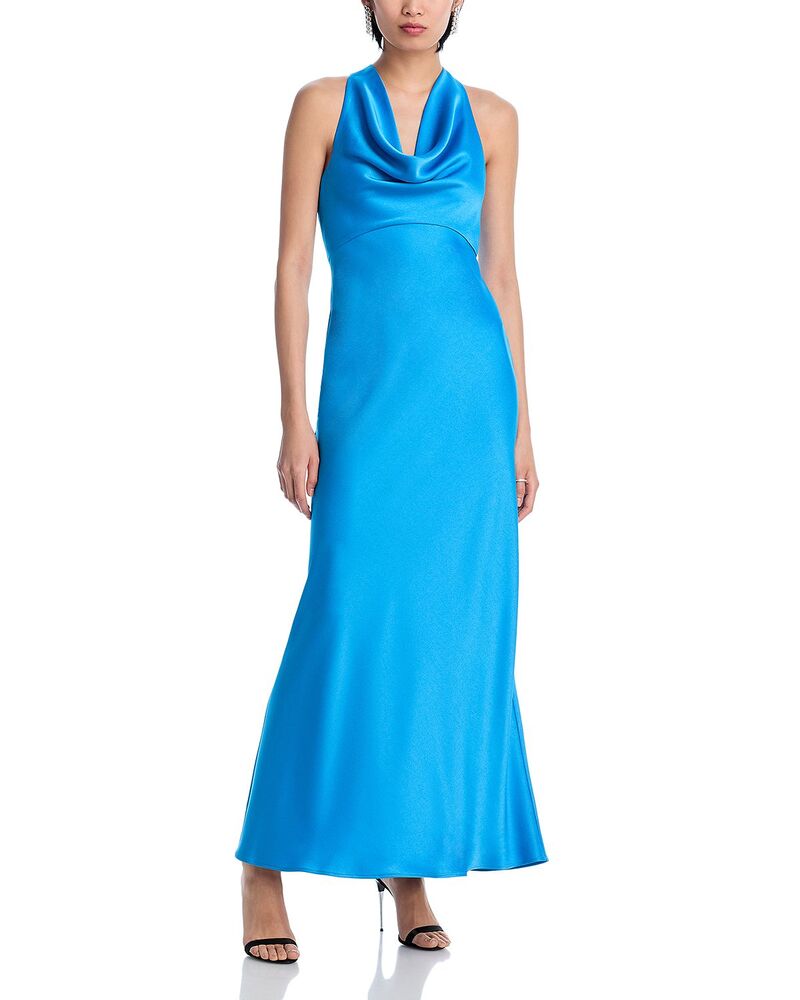 ウンガロ レディース トップス 衣裳 Ungaro Katniss Dress Aegean Blue 青色 レディースファッション-ワンピース