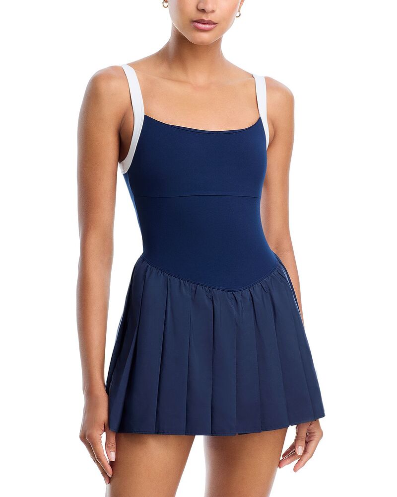 フリーピープル レディース トップス ワンピース Free People Swing Of Things Color Block Dress Navy ネイビー