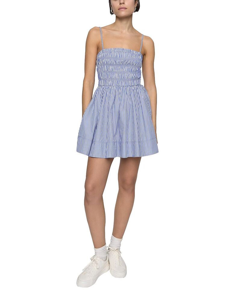 レベッカミンコフ レディース トップス ワンピース シャーリング Rebecca Minkoffay Smockedress Purple パープル