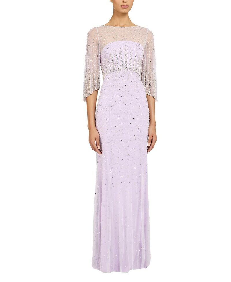 ジェニー・パッカム レディース トップス ワンピース マキシ Jenny Packham Kiya Maxi Dress Lavender ラベンダー|ReVida 店