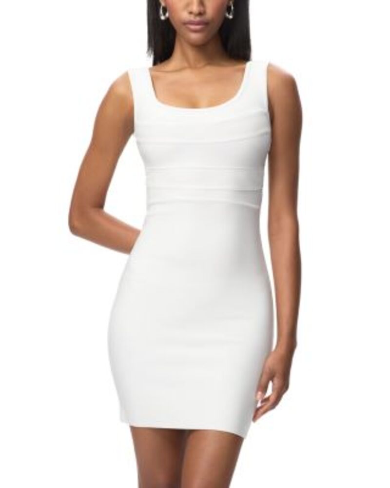 エルベレジェ レディース トップス ワンピース Herv? L?ger The Amara Dress Alabaster