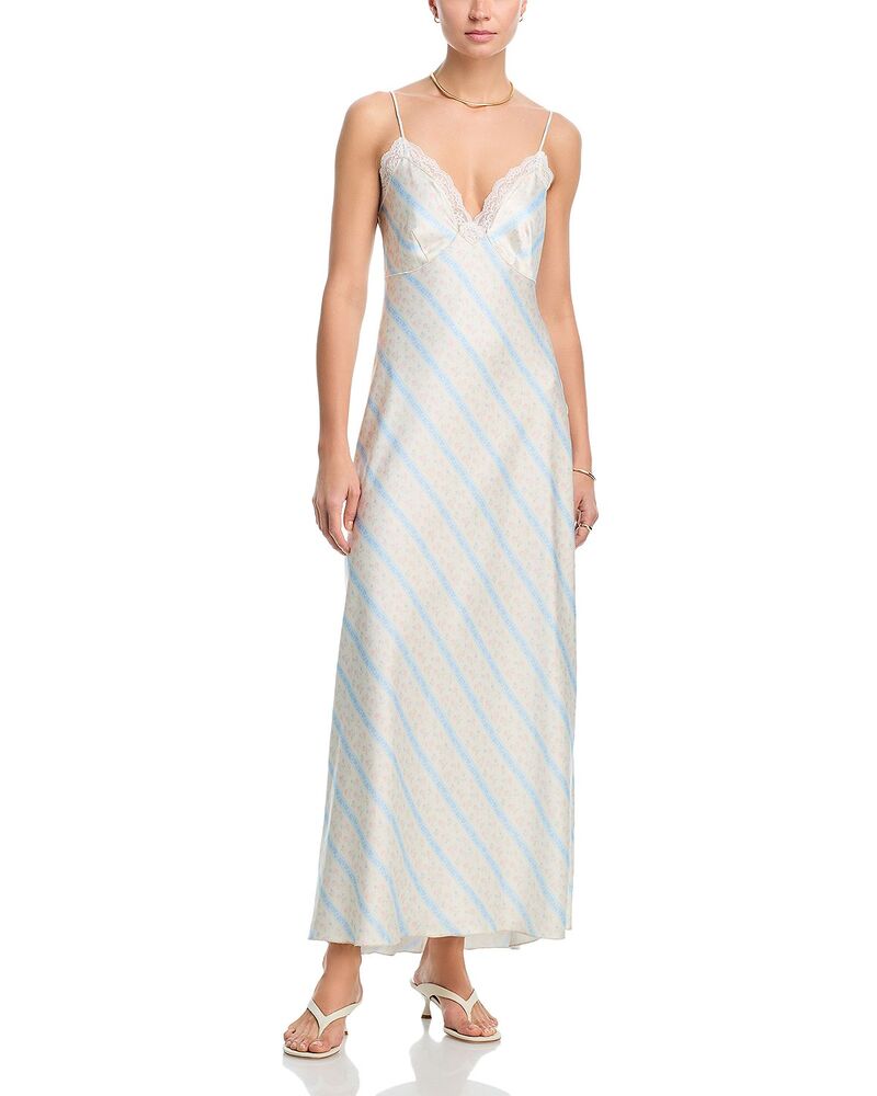 ラブスハックファンシー レディース トップス ワンピース マキシ LoveShackFancy Manuela Maxi Dress Cotton Skies