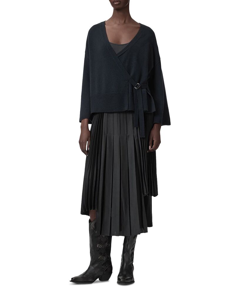 オールセインツ レディース トップス ワンピース ALLSAINTS Lucille 2-in-1 Dress Carbon Blue ブルー 69,190円