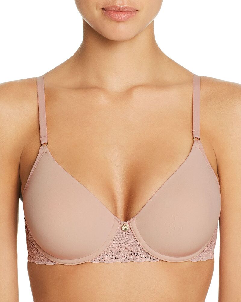 ナトリ レディース アンダーウェア ブラジャー Natori Bliss Perfection All Day Underwire Contour Bra Rose Beige ベージュ