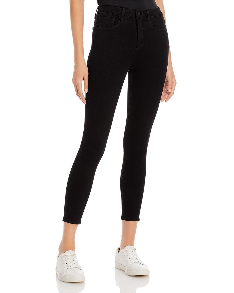 ラジャンス レディース ボトムス デニムパンツ ジーンズ L'AGENCE Margot High Rise Skinny Jeans Noir