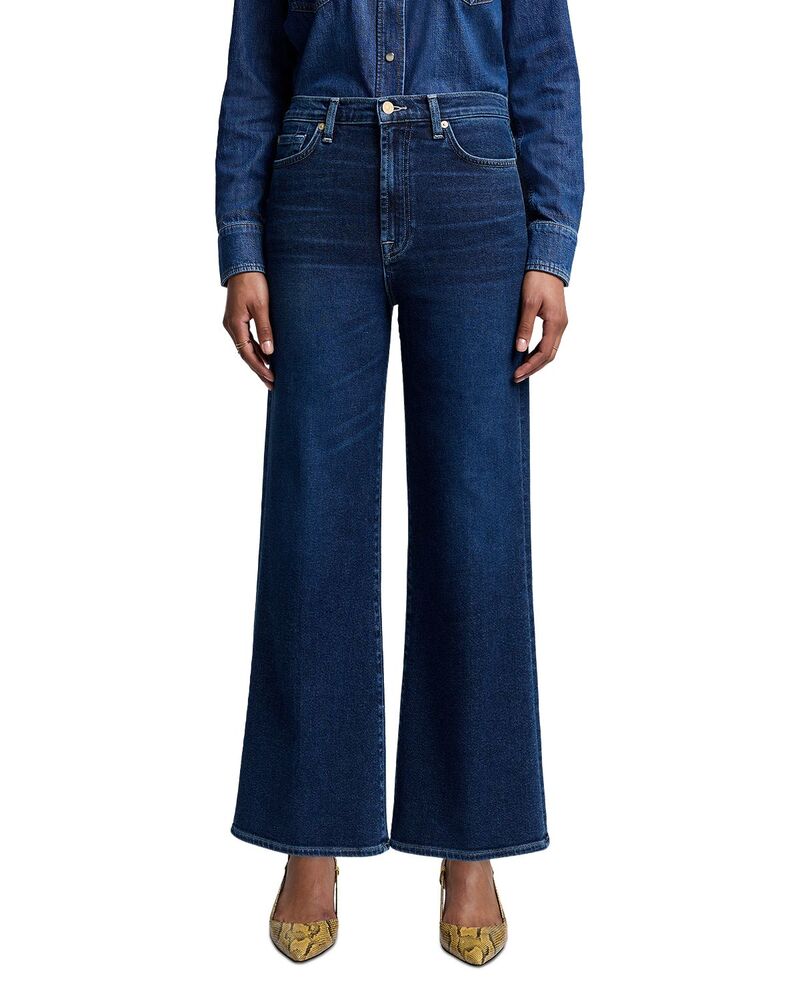 セブンフォーオールマンカインド レディース ボトムス デニムパンツ ワイドレッグ ジーンズ 7 For All Mankind Ultra High Rise Wide Leg Jeans in Paradise Cove Sea Level