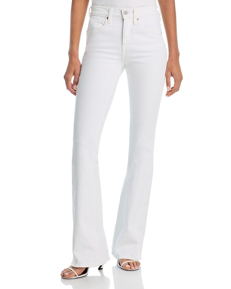 ヴェロニカ ベアード レディース ボトムス デニムパンツ ジーンズ Veronica Beard Beverly Skinny Flarextended Jeans White ホワイト