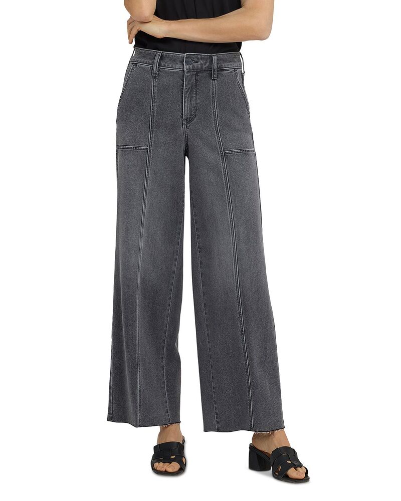 エヌワイディージェイ レディース ボトムス カジュアルパンツ ワイドレッグ ジーンズ NYDJ Simone High Rise Wide Leg Trouser Jeans in Dusty Ash Dusty Ash アッシュ