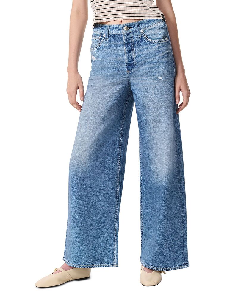 ラグアンドボーン レディース ボトムス デニムパンツ パイル コットン アンクル ジーンズ rag & bone Miramar Sofie High-Rise Ankle-Length Cotton Terry Sweatpant Jeans Minetta｜ReVida 店