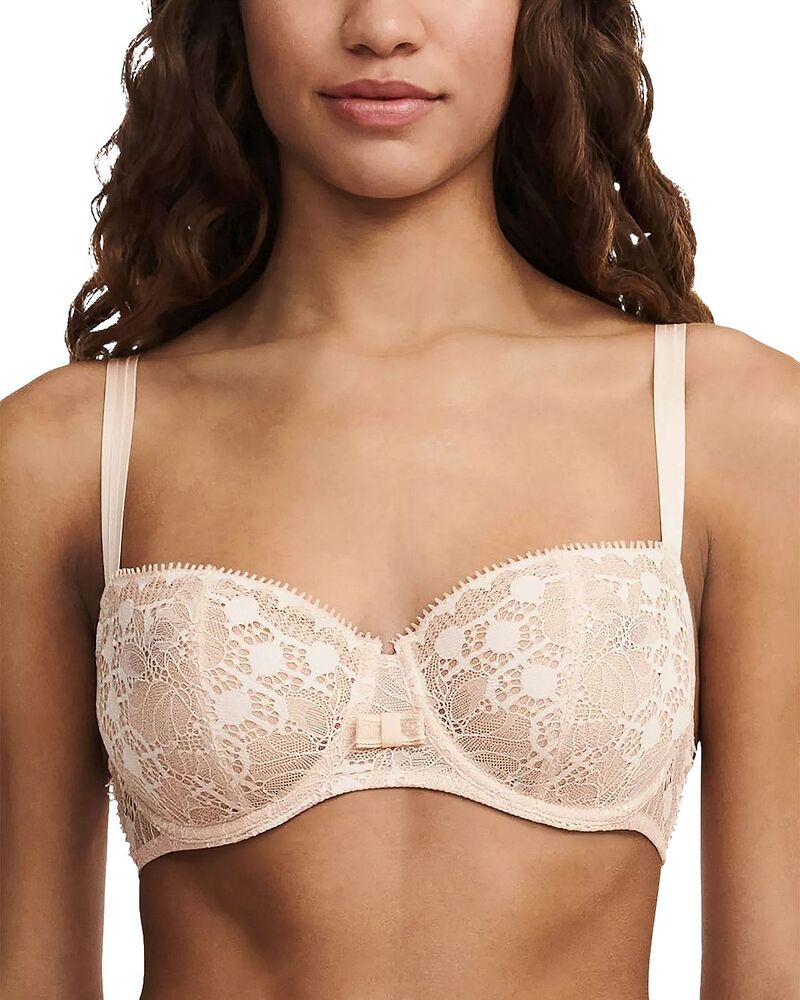 シャントル レディース アンダーウェア ブラジャー レース Chantelle Day to Night Lace Unlinedemi Bra Nude Blush ブラッシュ 22,110円