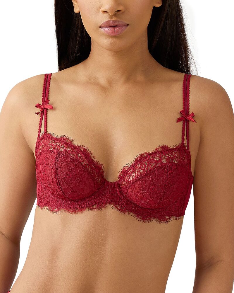 ビーテンプティッド レディース アンダーウェア ブラジャー レース b.tempt'd by Wacoal It's On Lace Underwire Bra It's On Lace Underwire Bra Biking Red レッド