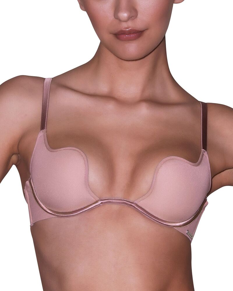 フレーデュマール レディース アンダーウェア ブラジャー Fleur du Male Stretch Micro U Plunge Bra Tan タン 20,931円