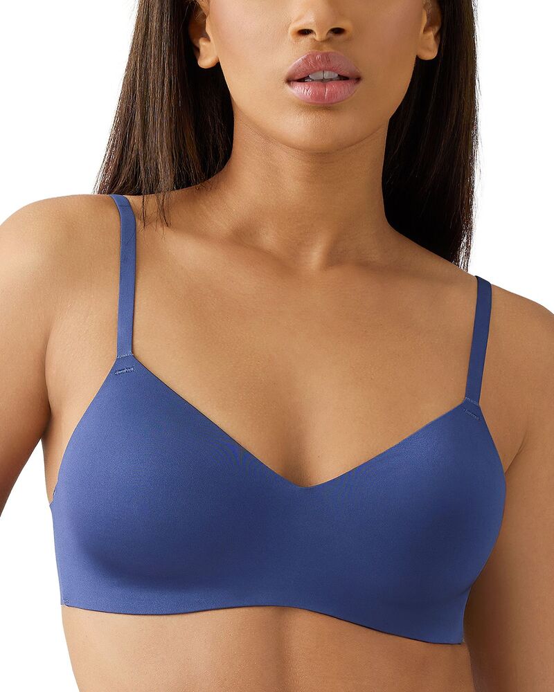 ビーテンプティッド レディース トップス シャツ b.tempt'd by Wacoal Spotlight Wirefree T-Shirt Bra Crown Blue ブルー