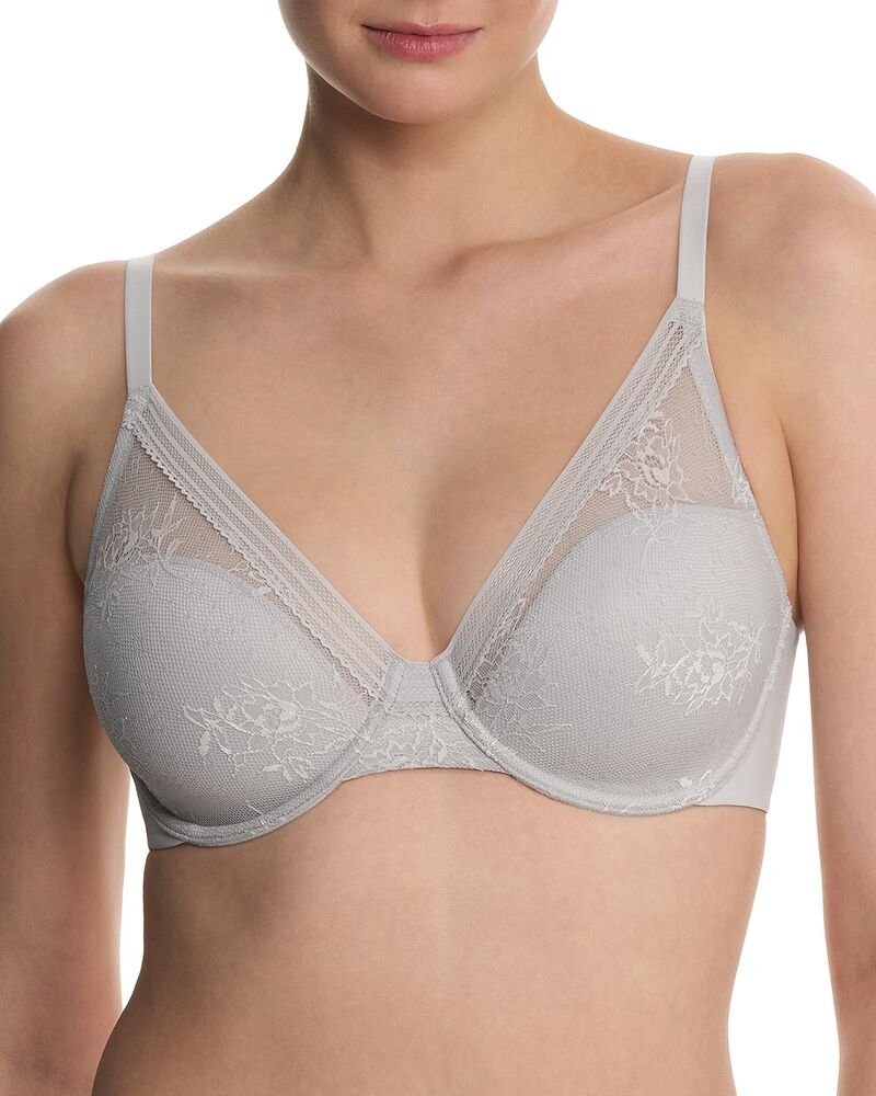 ナトリ レディース アンダーウェア ブラジャー レース Natori Love Lace Full Cover Bra Mink/white ホワイト