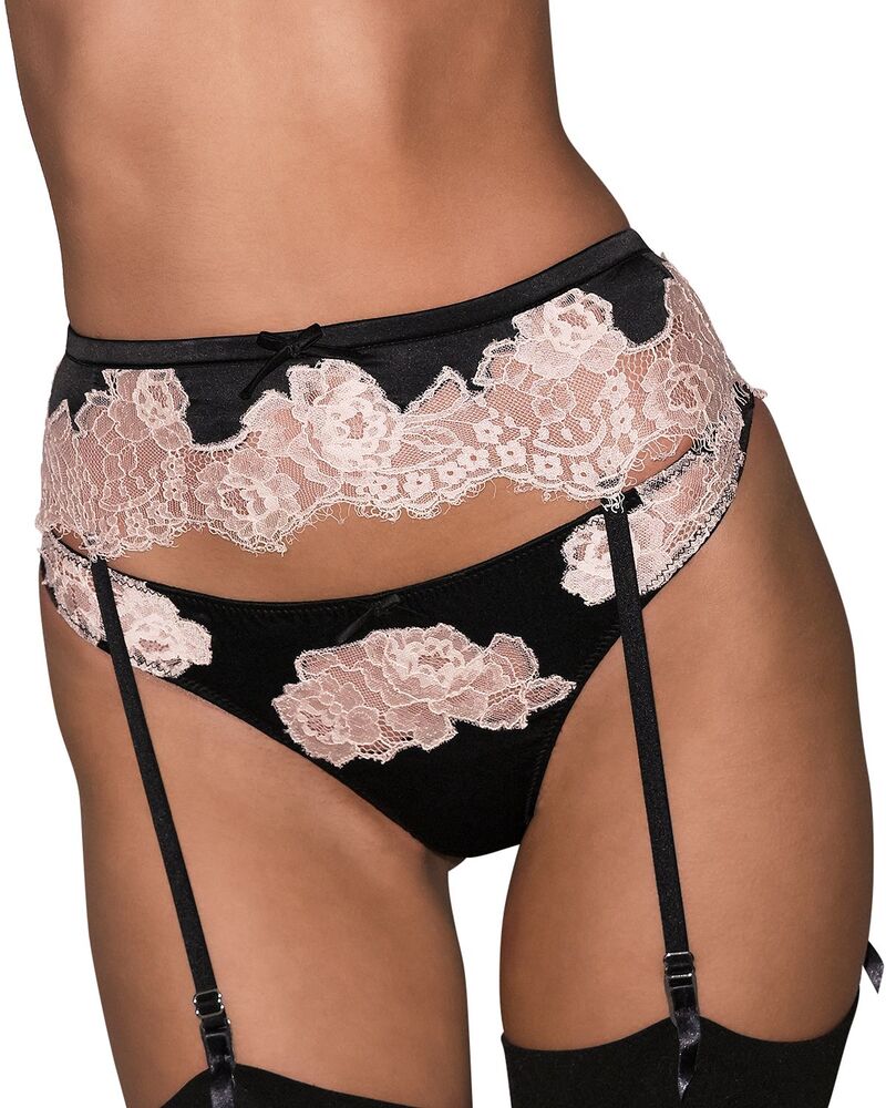 フレーデュマール レディース アンダーウェア パンツ レース Fleur du Mal Juliet Lace Thong Black ブラック