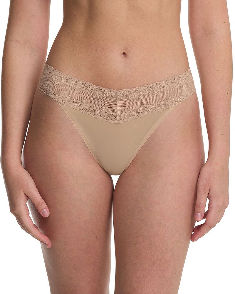 ナトリ レディース アンダー御召しもの ズボン下 Natori Bliss Perfectione Size Thong Cafe