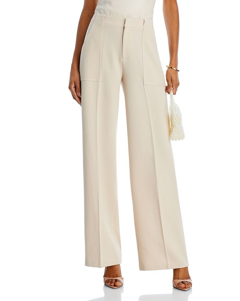 アクア レディース ボトムス カジュアルパンツ ワイドレッグ AQUA Wide Leg Pants - Exclusive Beige ベージュ|ReVida 店
