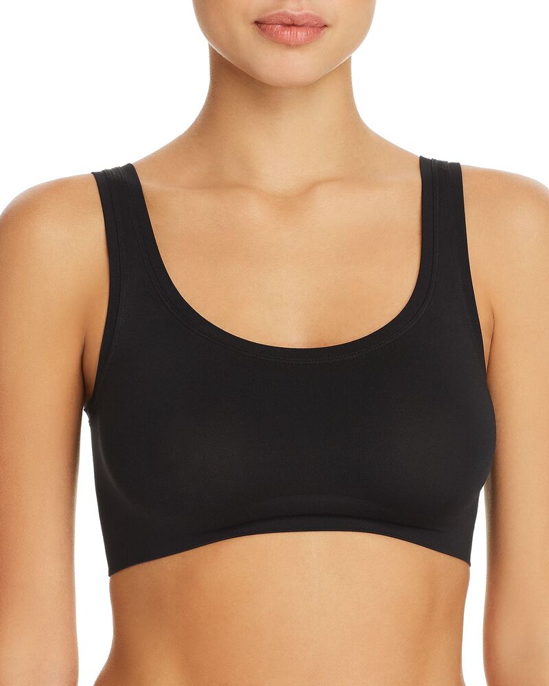 ハンロ レディース アンダーウェア ブラジャー Hanro Touch Feeling Bralette Black ブラック｜ReVida 店