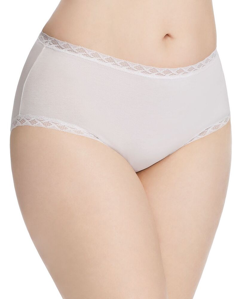 ナトリ レディース アンダー御召しもの ズボン下 Natori Bliss Full Briefs White 白いこと
