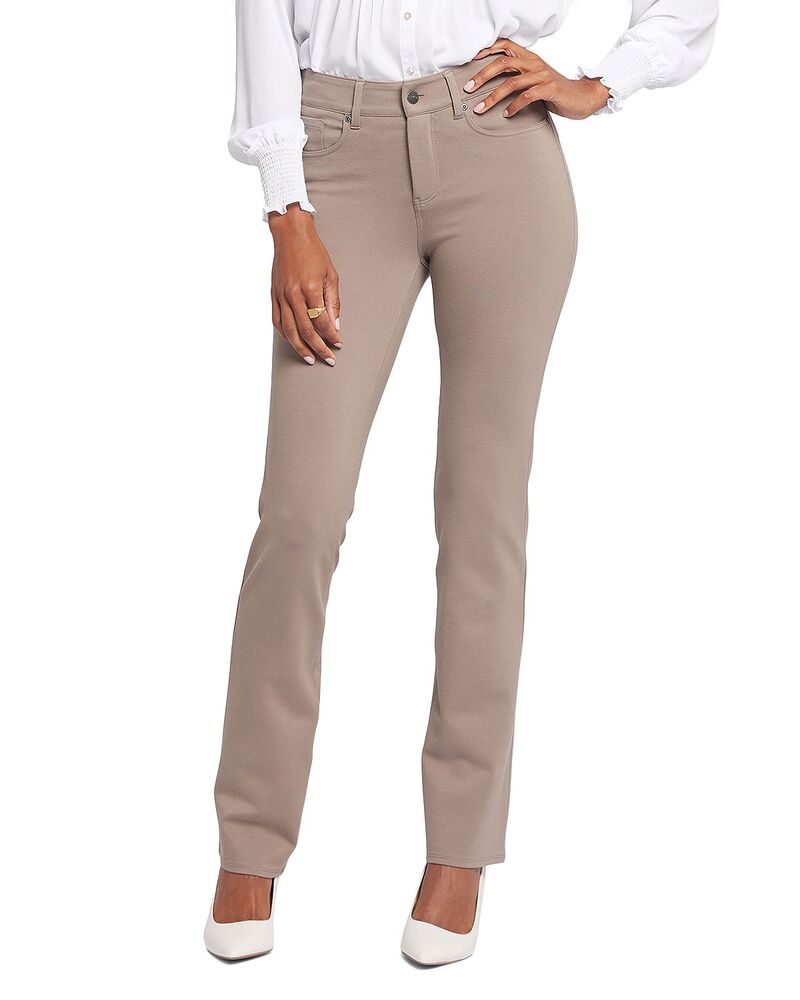 エヌワイディージェイ レディース ボトムス カジュアルパンツ NYDJ Marilyn Straight Ponte Pantsaddlewood