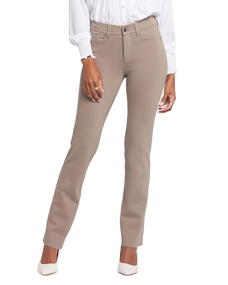 エヌワイディージェイ レディース ボトムス カジュアルパンツ NYDJ Marilyn Straight Ponte Pantsaddlewood