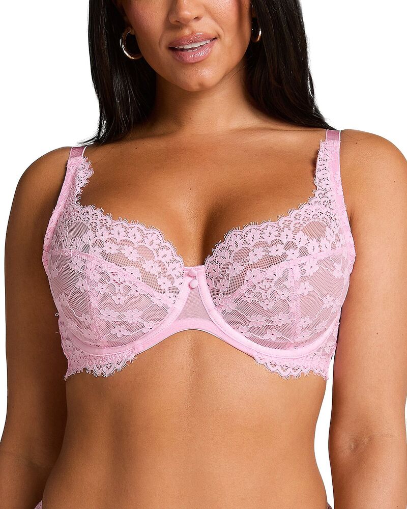フンクミュラー レディース アンダーウェア ブラジャー Hunkem?ller Daisy Non-Padded Underwired Bra Pink lady ピンク