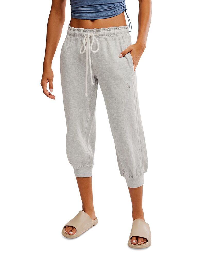 フリーピープル レディース ボトムス カジュアルパンツ Free People Flutter Jogger Pants Heather Grey グレー|ReVida 店